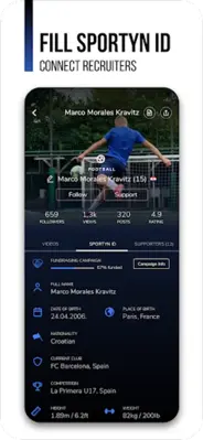 Sportyn – Empowering Athletes android App screenshot 3